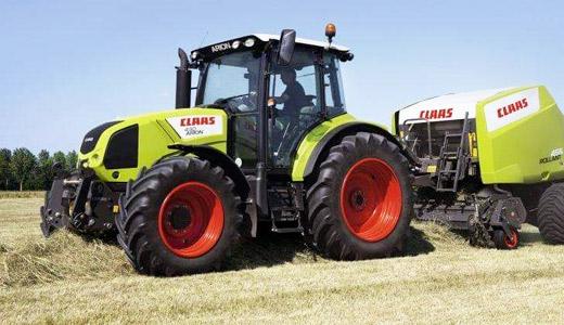 Tracteur Round Baller